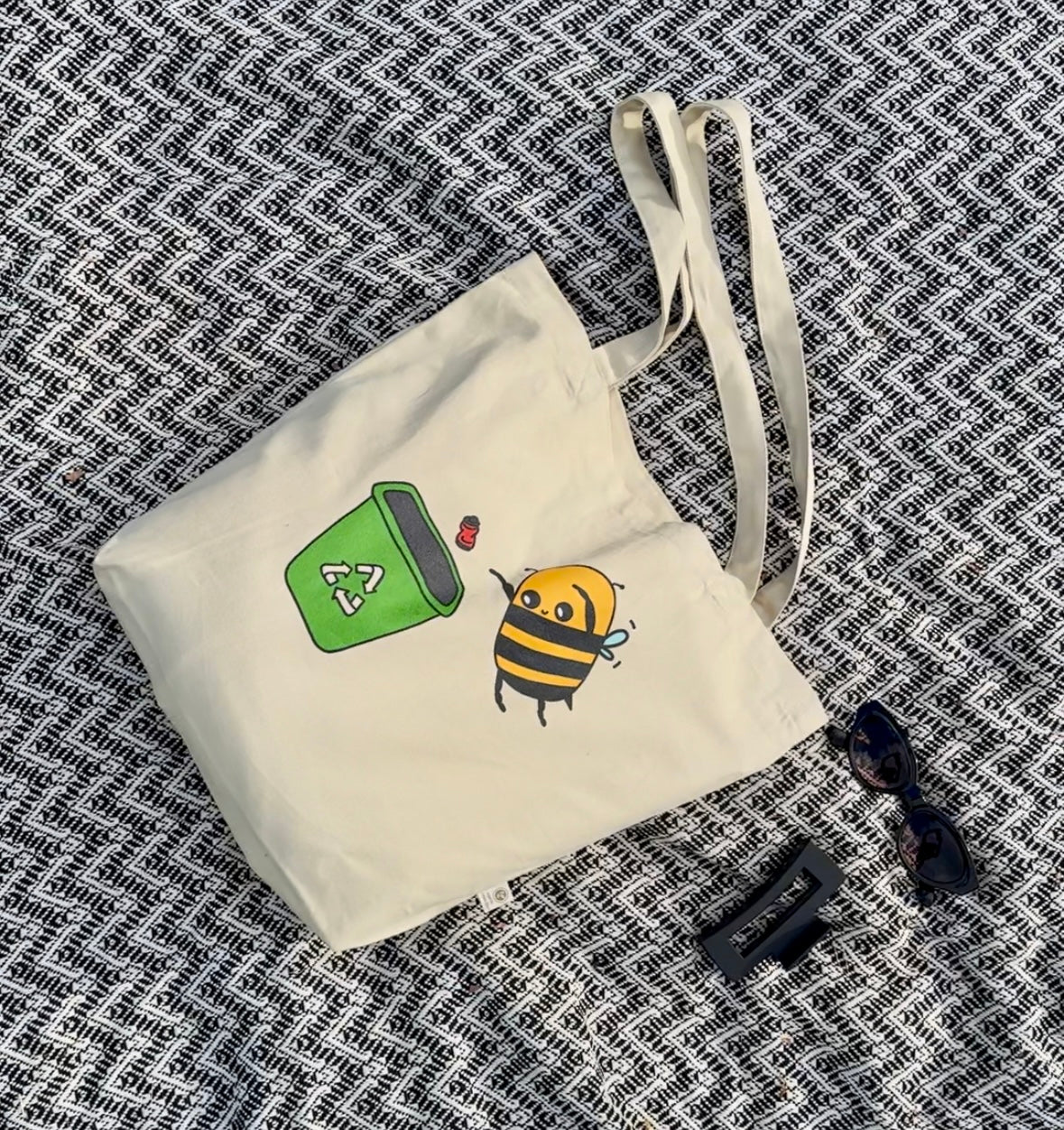 environmental bb tote bag